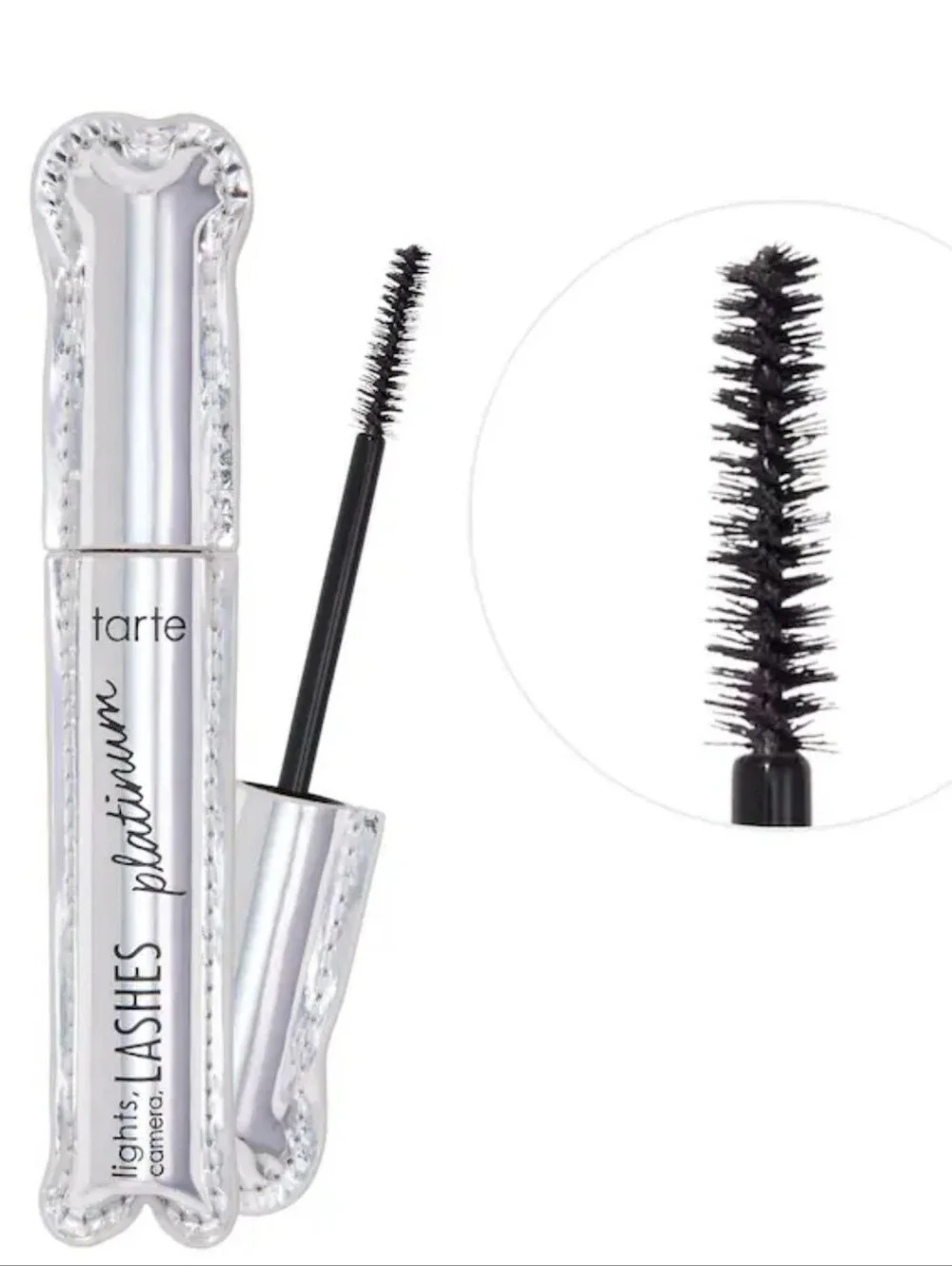 Tarte Lights Camera Lashes 4-in-1 Volumizing & Conditioning Platinum Mascara
